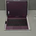 typecase Touch Keyboard Case with Trackpad for iPad Air 11-inch (M3 2025 / M2 2024): 360Rotatable - 11 Colors Backlight - Wireless Keyboard with Pencil Holder for iPad Air 5th & 4th Gen,Purple