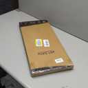 Malier Dog Gate with a Small Door, Extra Wide All Metal Short Dog Gate Pet Gate for Stairs, 10'' Tall Pressure Mount Easy Step Over Puppy Gate Low Gate for Doorways (White)