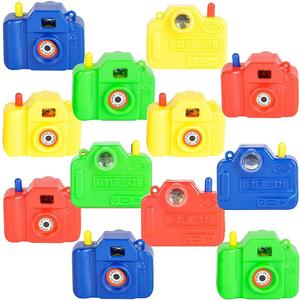 ArtCreativity Mini Plastic Animal Camera Viewers, Set of 12, Childrens Pretend Play Prop with Images in Viewfinder, Fun Birthday Party Favors, Goodie Bag Fillers, Holiday Prize for Boys and Girls