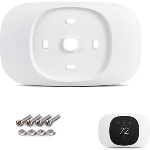 1/2 Packs Trim Plate ONLY Compatible with ecobee Smart Thermostat Essential, Wall Plate Bracket Cover, Programmable Thermostat Accessory, Practical Kit, Bracket Mount Cover