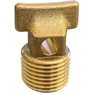 Boat Garboard Drain Plug - 1/2" NPT Thread,Solid Brass Drain Plugs commonly Used in Boat Hulls.