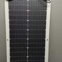 50W Flexible Solar Panel, 50 Watt 12V Small Solar Panel, Callsun 23% High Efficiency 182 PERC IP68 Waterproof ETFE Offgrid Solar Panels for RV Living Camping Van Car Marine (White)