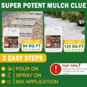 Rock Glue for Landscaping, 105 fl oz Strong Gravel Binder & Stone Adhesive for Walkways, Patios, and Driveways, Fast-Drying Mulch Glue for Rocks, Pebbles, and Decomposed Granite Stabilizer
