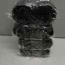 4 x Hook and Loop Fasteners Sewing Non Adhesive Interlocking Tape Holding for Fabrics Leather Clothes Crafting Replace Broke Zipper and Snaps (4inch)