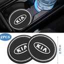 Car Cup Holder Coasters,for KIA K5 K7 Sportage Soul NIRO Sorento Sedona Rio Forte Optima Stinger Cadenza,Universal Non-Slip Cup Holders,Bling Cup Holder Insert Coaster Car Interior Accessories- QIA