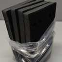 4 Pcs Soft Black Foam Sanding Pads Interface Sander Backing Pad Compatible with Festool RS400 LS130 Sander, 80 x 133 x 12 mm