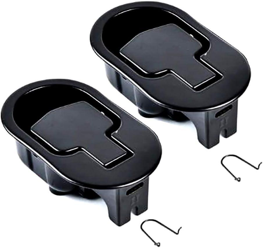 2 Pack Metal Recliner Replacement Parts Durable Metal Handle Recliner Chair Sofa Couch Release Lever Replacement Pull Handle Black Suite Recliner Fit for Ashley and Major