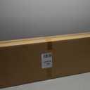 Creative Co-Op Modern Arched Metal Plant Stand or Shelf with 3 Round Removable Rattan Trays, Black with Natural