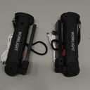 Coquimbo Tool Fathers Day Dad Gifts for Men Him Husband, Rechargeable LED Work Light BBQ Grill with Magnetic Base Hook, 360° Rotate Mechanic Flashlight Men's Easter Birthday Gifts (2 Pack Black)