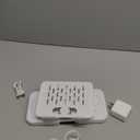 45W Wireless Charging Station for Multiple Samsung Device & Android, Foldable 20W Wired Charger Stand for Galaxy Tab with Clock & Light, Charger for S26/S25 Ultra/Z Fold & Buds, Only for Galaxy Watch