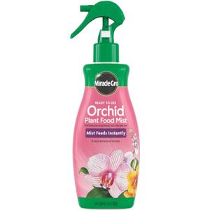 Miracle-Gro Ready to Use Orchid Plant Food Mist, Feeds All Types of Indoor Orchid Plants, 8 oz.