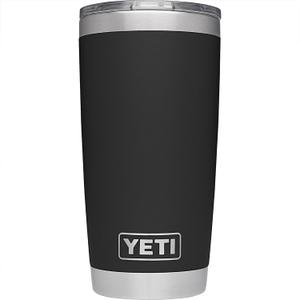 YETI Rambler Vacuum Insulated Tumbler with Lid (Black)