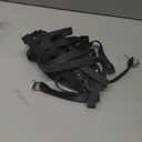 Gothic Leather Waist Harness Belt for Women - Adjustable Chest Vest Body Harness Chains Top for Party, Nightclub, Dating (Black)