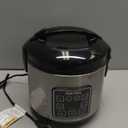 AROMA Digital Rice Cooker, 4-Cup (Uncooked) / 8-Cup (Cooked), Steamer, Grain Cooker, Multicooker, 2 Qt, Stainless Steel Exterior, ARC-914SBD