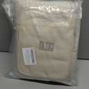 Compression Packing Cubes for Travel 8 Set Travel Organizer Bags Compression Cubes Bags Suitcase Packing Organizer Luggage Organizer Bags with Toiletries Bag and Shoe Bag Travel Essentials Beige