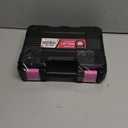 DOWELL 8V Cordless Drill Tool Set 58 PCS, Built-in LED, Variable Speed, Type-C Charge Cable, Blow Molded Case, for DIY, Home Maintenance & Light Drilling, Pink