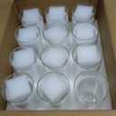 24 Pack Clear Glass Cylinder Vases for Centerpieces - Floating Candle Holders - 2 Sizes H 5.91" D 3.35" & H 4.72" D 2.56" - Perfect for Weddings and Events