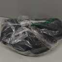 Extra Large Storage Duffle Bag with Zippers and Handles, Big Foldable Duffle Bag for Travel (Black Canvas)