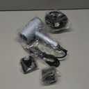 Slopehill Professional Ionic Hair Dryer, Powerful 1800W Fast Drying Low Noise Blow Dryer with 2 Concentrator Nozzle 1 Diffuser Attachments for Home Salon Travel (Matte Blue)