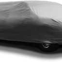 Updated Waterproof Car Cover Compatible with Cadillac Lincoln Chrysler Limousine 28-30ft Car, Black