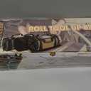 Tool Roll Bag Organizers- Heavy Duty Roll Up Tool Bag Organizer 6 Tool Pouches with Labeled, Small Tool Bag Removable Pouches, Gifts for Electrician,Carpenter, Plumber, Mechanic, Hobbyist (Coyote Brown)