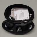 Lamicall 24g Polarized Sports Sunglasses for Men Women - UV400 Protection Sun Glasses for Baseball Running Cycling Driving (Black Frame-Gray Lens)