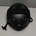 Tactical Fast Helmets Protective Airsoft Helmet, for Airsoft Paintball Outdoor Sports (Black)