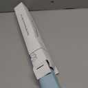 YSAGi Leather Desk Protector, Office Mat, Large Mouse Mat, Non-Slip PU Leather Blotter, Laptop Desk Pad, Waterproof Writing Pad for Office and Home (Baby Blue, 31.5" x 15.8")