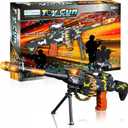 ArtCreativity Toy Gun with Scope, Stand and Realistic Sound Effects - Military Toy for Boys Aged 8-12