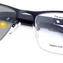 YIMI Photochromic Progressive Multifocus Reading Glasses Sun Readers UV Blue Light Blocking Transition Glasses for Men Women (Black)