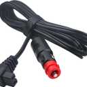 DC 12V Power Cord Car Fridge Compatible with Alpicool, Bodega, Euhomy, BougeRV, ARB, Dometic, ICECO, Setpower, JoyTutus Car Refrigerator Power Cord