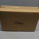 DELLING 13.7 inch Serving Platter, Geometric Serving Plates, White Porcelain Platters for Serving Food, Serving Trays for Party, Entertaining, Appetizer, Fruit, Salad, Oven Safe Dinnerware Set of 3