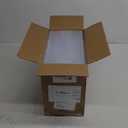 6 Quart Stackable Plastic Storage Shoebox, BPA-Free Nestable Container with Latching Lid to Organize Shoes, See-Through Box for Home and Office, Multi-Purpose Clear Bins (Transparent, 8 Pack)