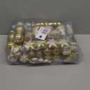 Sattiyrch 76ct Christmas Tree Ornaments Set,Golden Shatterproof Christmas Balls Decorations,Xmas Decorative Hanging Ornaments(Golden)