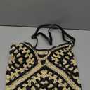 Straw Hobo Beach Bag for Women, Woven Tote Bag Summer Crochet Shoulder Bag,Vintage Foldable Handbag for Travel (Adjustable, Khaki)