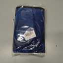 Turquoise Marble Round Fitted Tablecloth with Umbrella Hole and Zipper, 36"-44" Outdoor Elastic Table Cloth Oil-Proof Waterproof Patio Table Cover for Picnic Party Camping