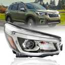 GXYWADY Passenger Side Headlight Headlamp Assembly Right RH Replacement for Forester 2019 2020 Replacement for SU2503170