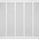 25"W x 20"H [Duct Opening Size] Steel Return Air Filter Grille - Removable Face/Door for 1 inch Filters -HVAC Vent Cover Grill - White [Outer Dimensions: 27 5/8"W X 22 5/8"H]