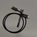 JSAUX DisplayPort to HDMI Cable 4K@60Hz, 3.3ft DP to HDMI 2.0 Male UHD 2K@120/1080P@120 Nylon DP to HDTV Uni-Directional Cord for Dell, Projector, Desktop, AMD, NVIDIA, Lenovo, HP, ThinkPad