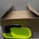 YEX-BUR Handheld Power Spreader for Ryobi 18V Battery, Portable Electric Spreader for Seed, Salt, Fertilizer, Feed, Year-Round Used, Covers Up to 8,000 sq. ft.(No Battery)