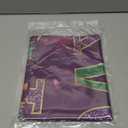 Mardi Gras Birthday Party Decorations Large Mardi Gras Birthday Banner Purple Happy Bday Backdrop for Carnival New Orleans Masquerade Bday Party Supplies 70.8 x 43.3 inch