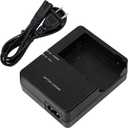 LC-E8 LP-E8 Battery Charger for LC-E8C LC-E8E Battery Compatible with Canon EOS Rebel T2i, T3i, T4i, T5i, 550D, 600D, 650D, 700D, Kiss X4, X5, X6i, X7i Camera