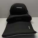 Car Seat Cushion with Neck Pillow & Lumbar Support Kit Back Sciatica Tailbone Pain Relief Car Pillows Ergonomic Memory Foam Back Support for Driving Seat Office Chair Wheelchair Black