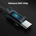 USB C Headphones Wired Earbuds Open Over Ear Buds for Apple/Android USBC Type C Earphones Wire Corded for iPhone 17 17e 16 16e 15 Pro Wrap Around Ear Hook for Samsung S26 Ultra S25 S24 S23 Plus Black