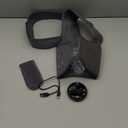 Large Fit Wearable Foot Massager Wrap, Cordless Heated Ankle Massager with Red Light, Portable for Foot Comfort & Circulation Support, 6 Modes 3 Intensities, Multi-Area Use for Foot, Knee & Back