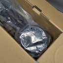 24V Electric Scooter for Kids w/150W Powerful Motor, Thumb Throttle, LCD Screen, Bluetooth, Light-Up Stem Deck & Wheels, 3 Adjustable Heights, 5MPH Safe Speed, 3 Wheel Electric Scooter for Kids (Black)