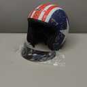 GJH 3/4 Open Face Motorcycle Helmets Collection - Vintage and Modern Designs DOT Approved for Men and Women Ideal for Bobber Scooter ATV Cruiser(M/L/XL)