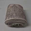 RUGGABLE Washable Vintage Runner Rug Kamran Hazel 2.5x7, Stain-Resistant, Non-Slip Hallway Runner Machine Washable Rug for Hallway, Entryway, Living Room & Kitchen with Standard Pad