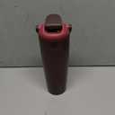 Owala FreeSip Sway Insulated Stainless Steel Water Bottle with Two-Way Spout, Built-In Straw and Bucket Handle, Made for Travel, School, and Sports, 30oz, BPA Free, Leak Proof, Black Cherry