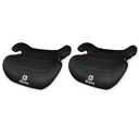 Diono Solana Lite Backless Booster Car Seat Pack of 2, Lightweight & Portable for Travel, Machine Washable Covers, 40-100 lbs, Black Storm, Manufacture Date: 18/04/2026